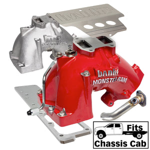 Red and Raw Monster-Ram Intake System for 2013-2018 RAM Chassis Cab 6.7L Cummins