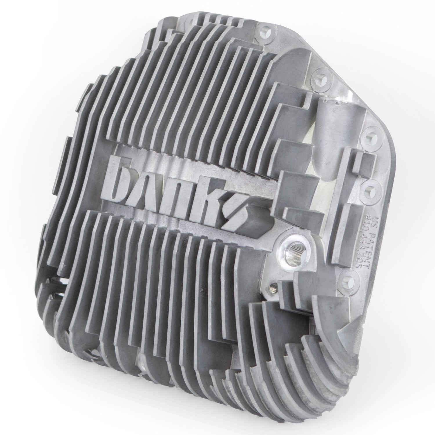 Side 45 view of the Natural Aluminum Ram-Air Differential for the Dana M275