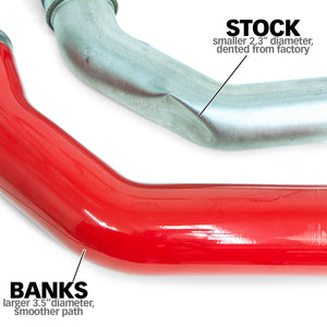 25994 Banks boost tubes vs stock dent