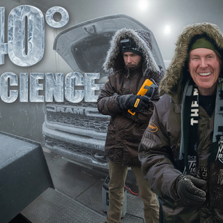 We froze a RAM to -40° for science
