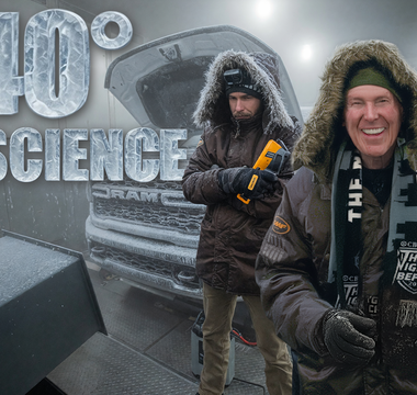 We froze a RAM to -40° for science