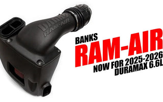 Banks Ram-Air for 2020–2026 Duramax: Improving airflow where no others can.