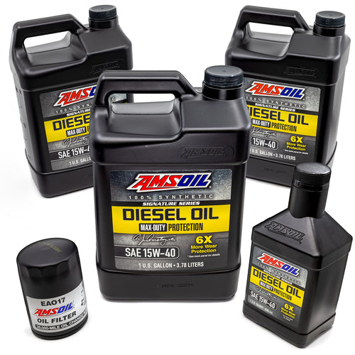 AMSOIL 13qt 15W-40 Oil Kit with Filter