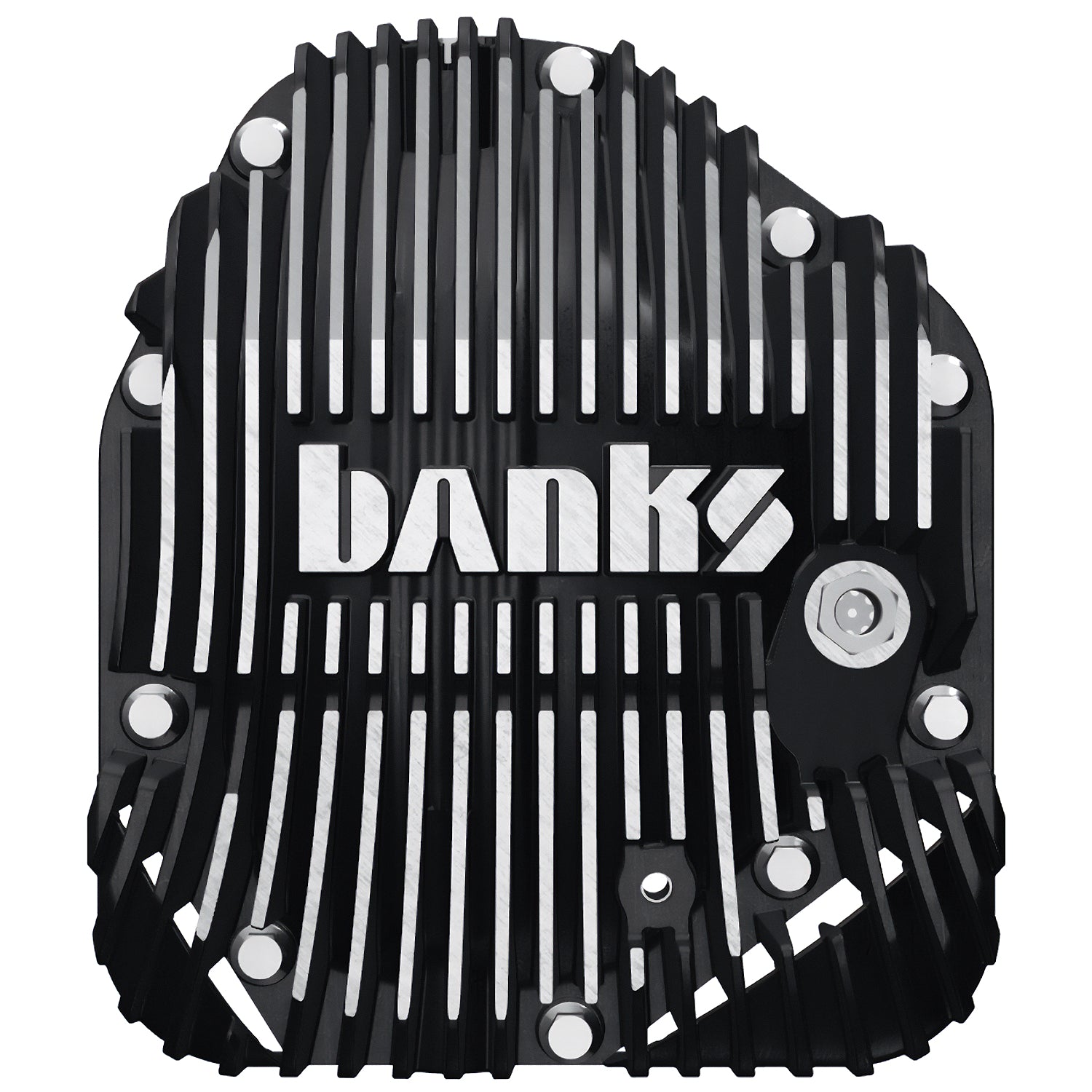 CAD Render of Dana 80 Ram-Air Differential Cover in Machined Finish