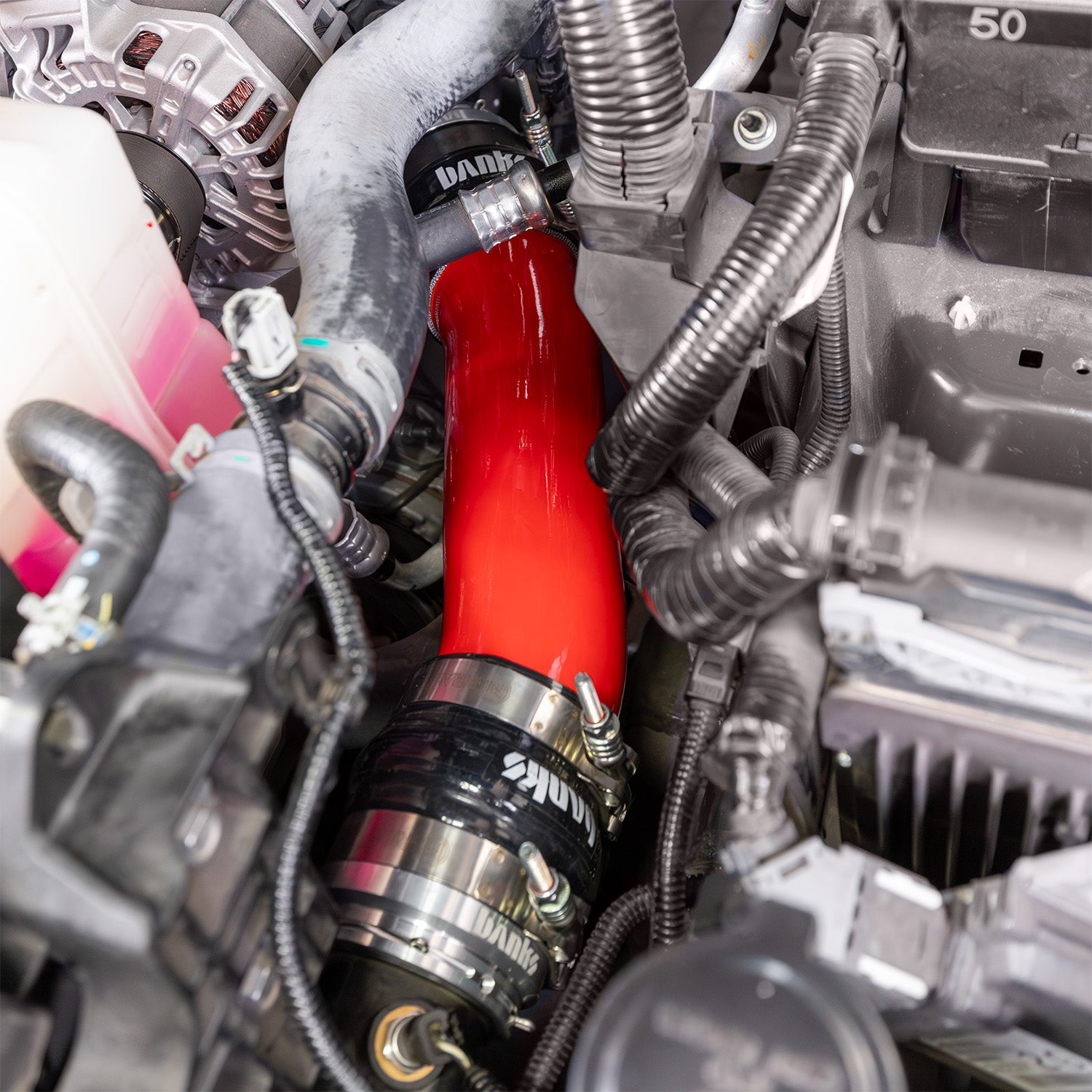 Cold Side Banks Boost Tube installed in 2024 Tacoma