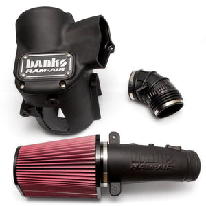 Main components of the Banks Ram-Air Intake System for the 2023+ Ford Super Duty