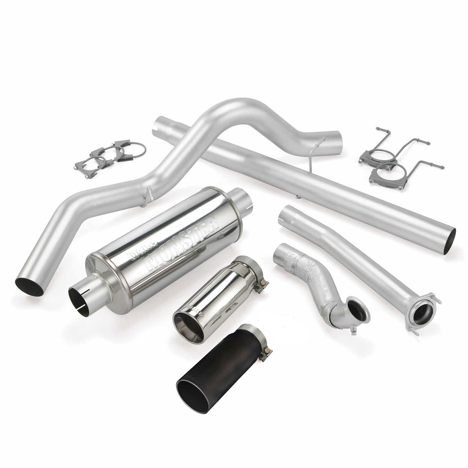 Monster Exhaust System 46299-b and chrome