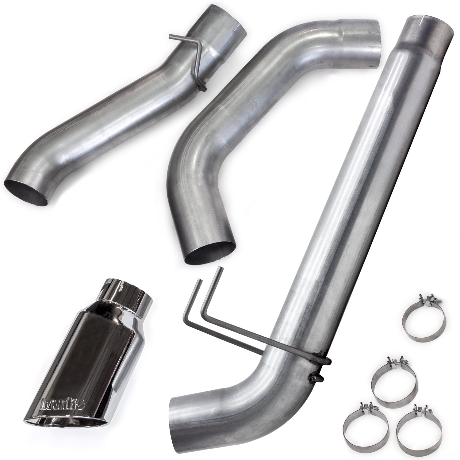 Components for 49807 Monster-Exhaust for 2019+ RAM 2500 & 3500 6.7L