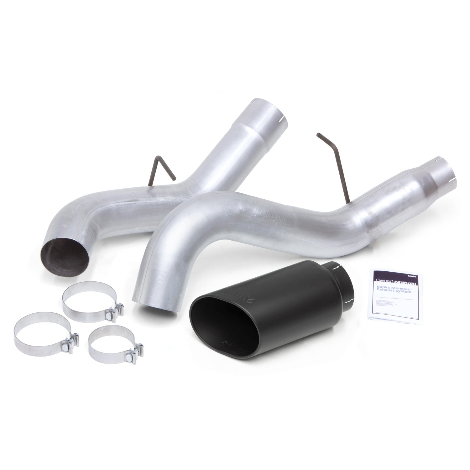 Components in Banks Power Monster Exhaust for 2011-2016 GM 2500/3500 LML
