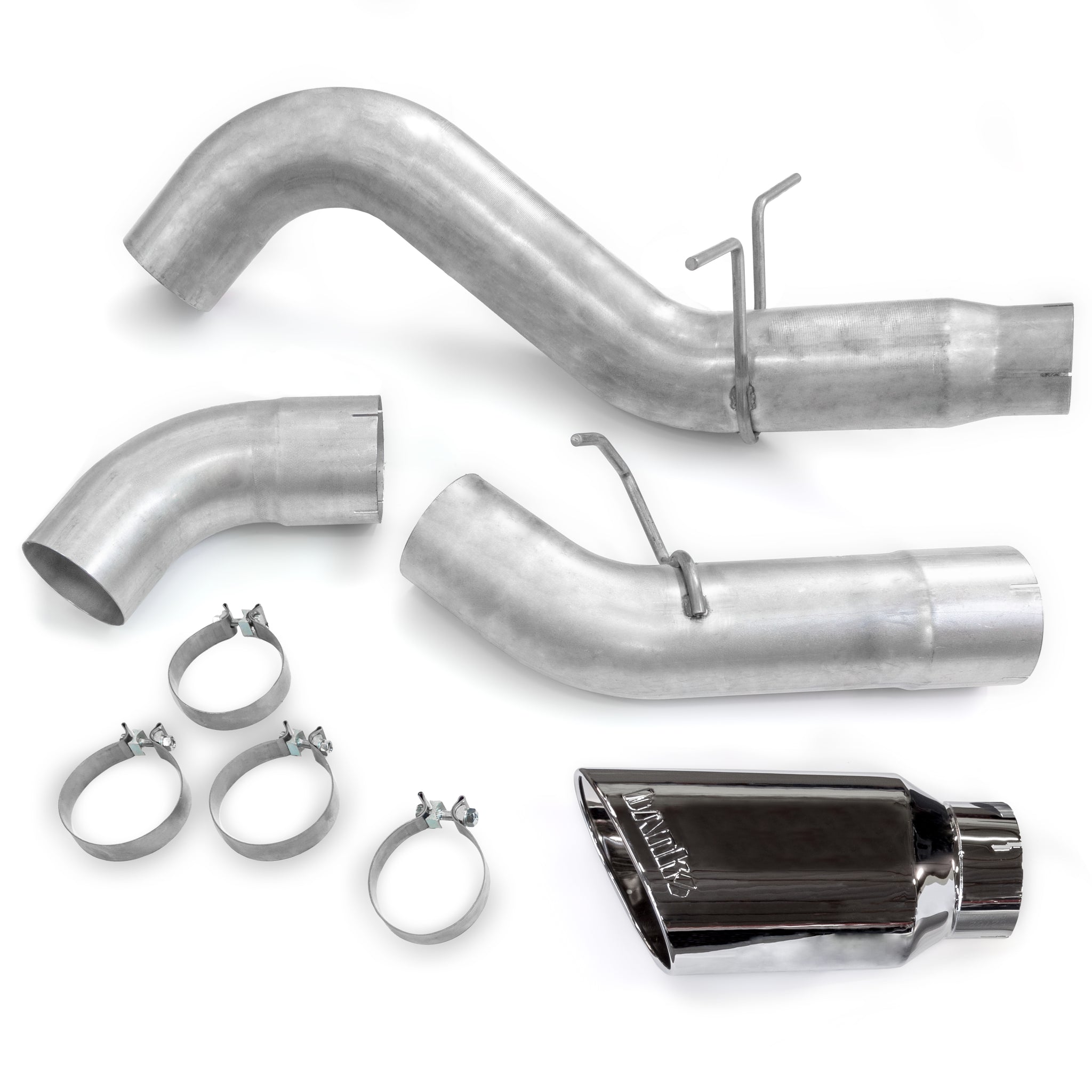 Components used in Banks Power Monster Exhaust for 2011-2016 GM 2500/3500 LML Dual Rear Wheel
