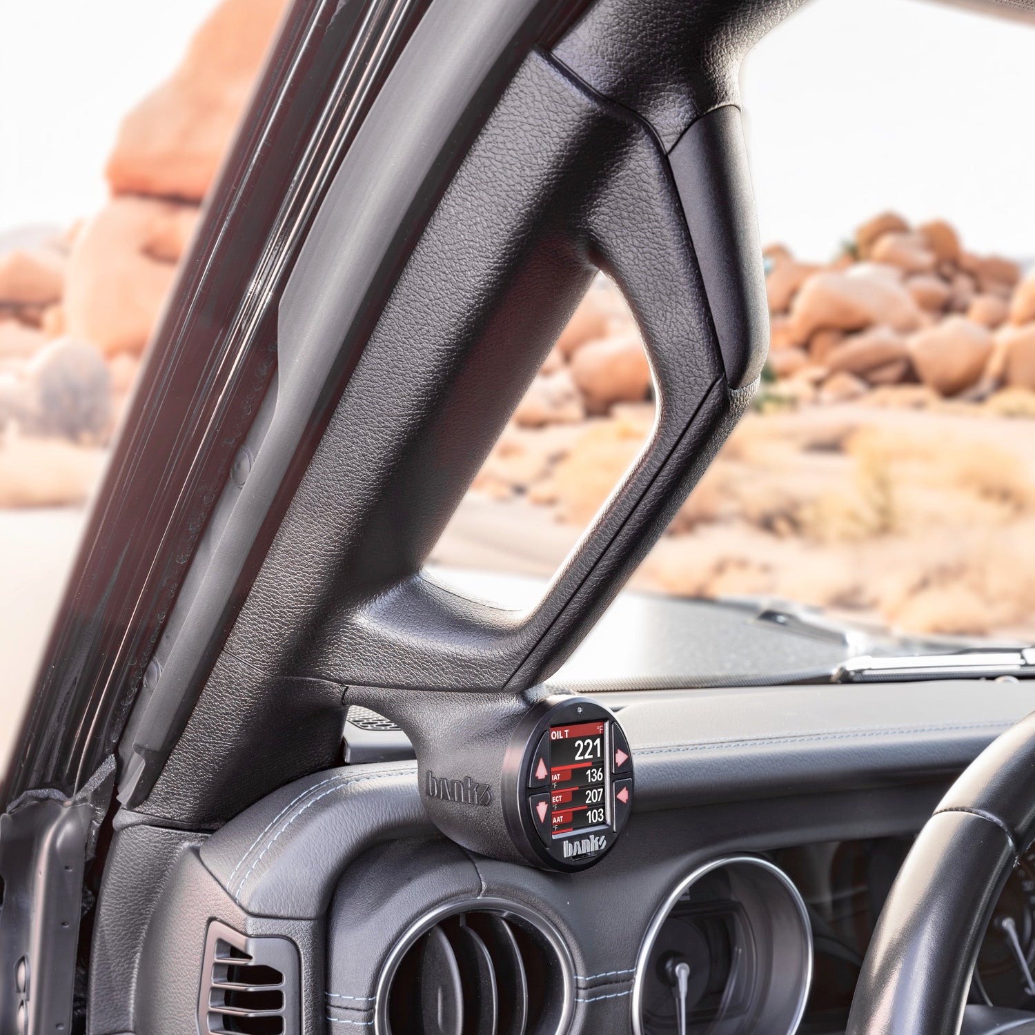 63377 Wrangler JL Lower Pod Installed With Stealthpod