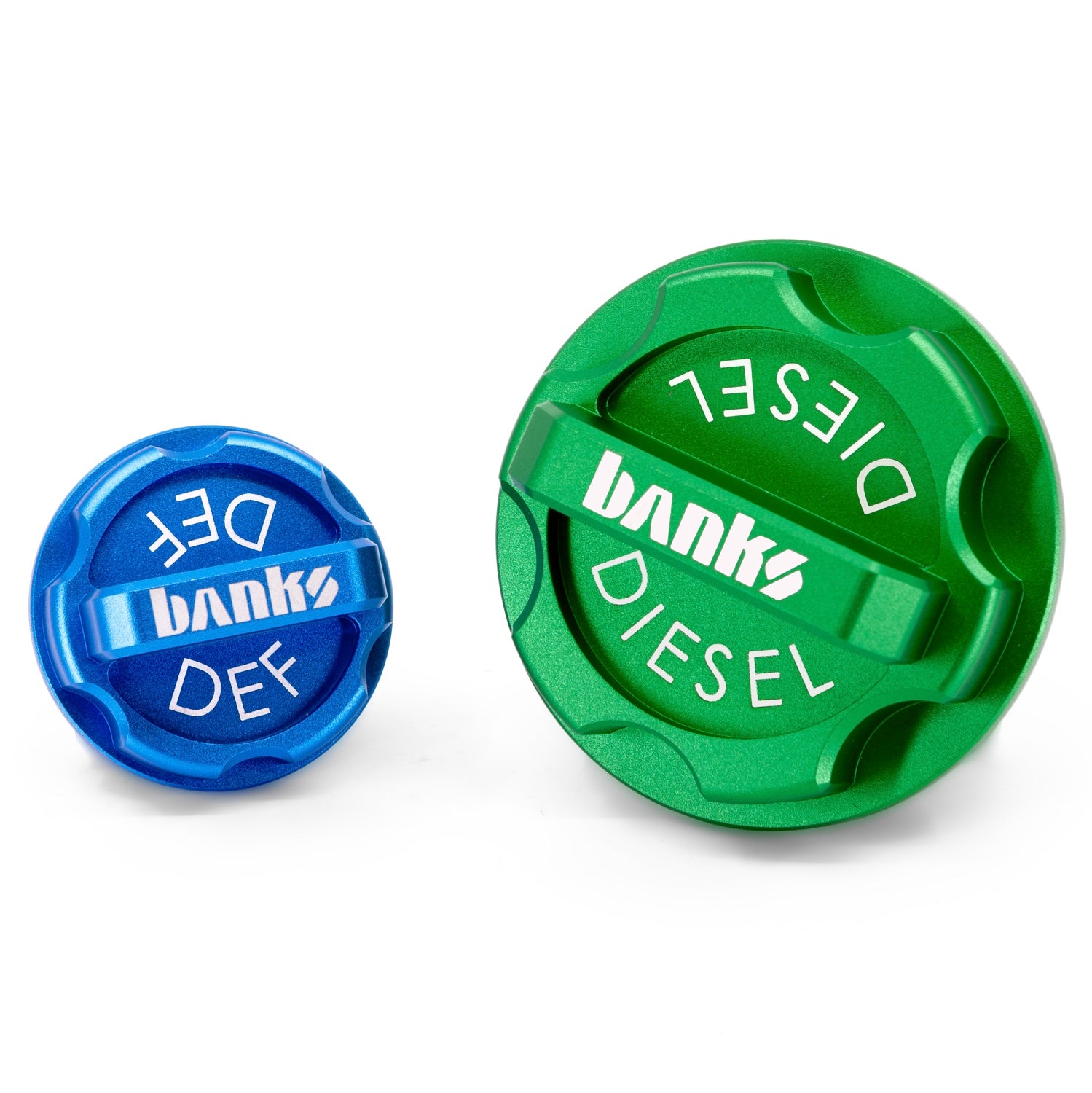 Banks Revolver DEF and Diesel Fill Caps