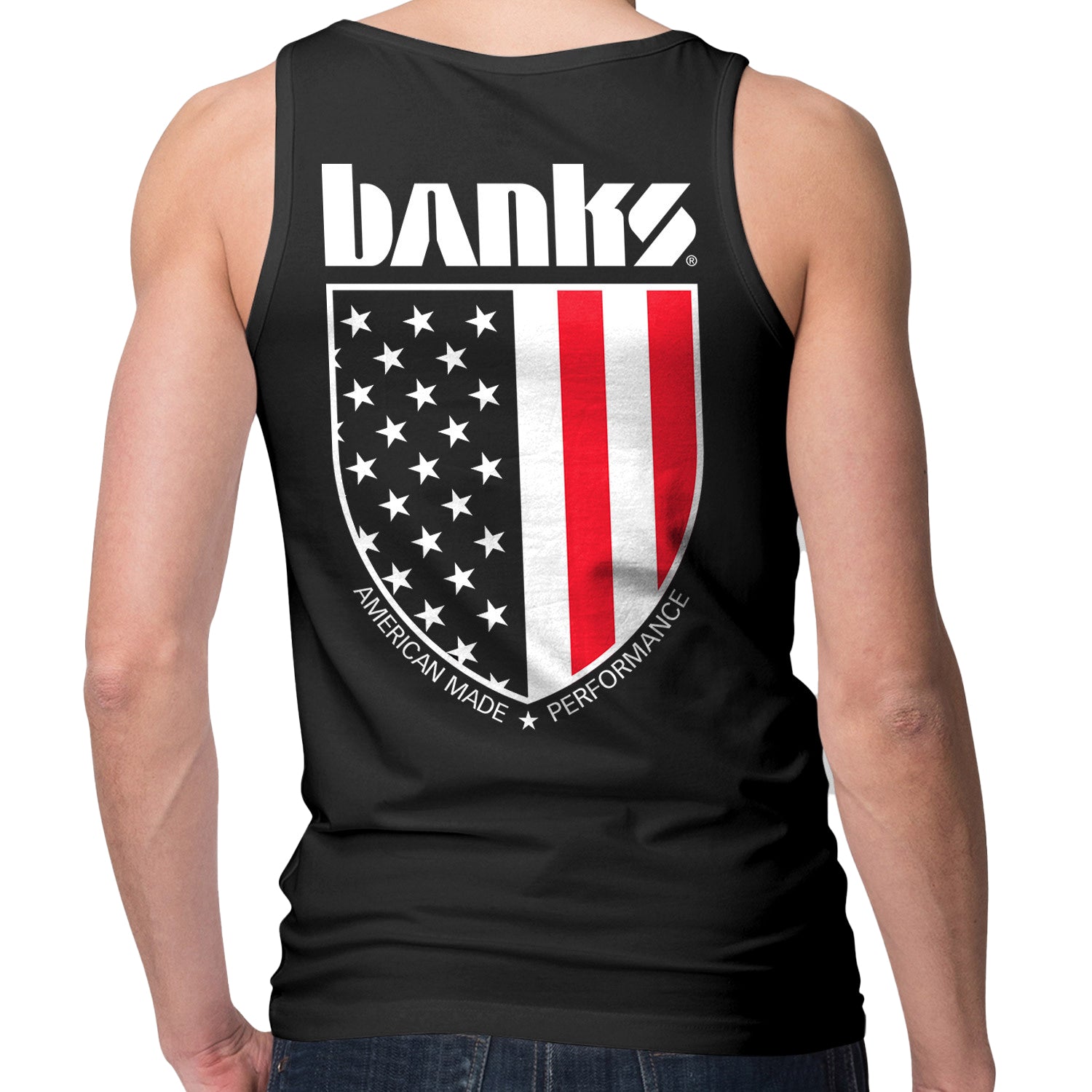 Banks American Made Mens Tank Top Back