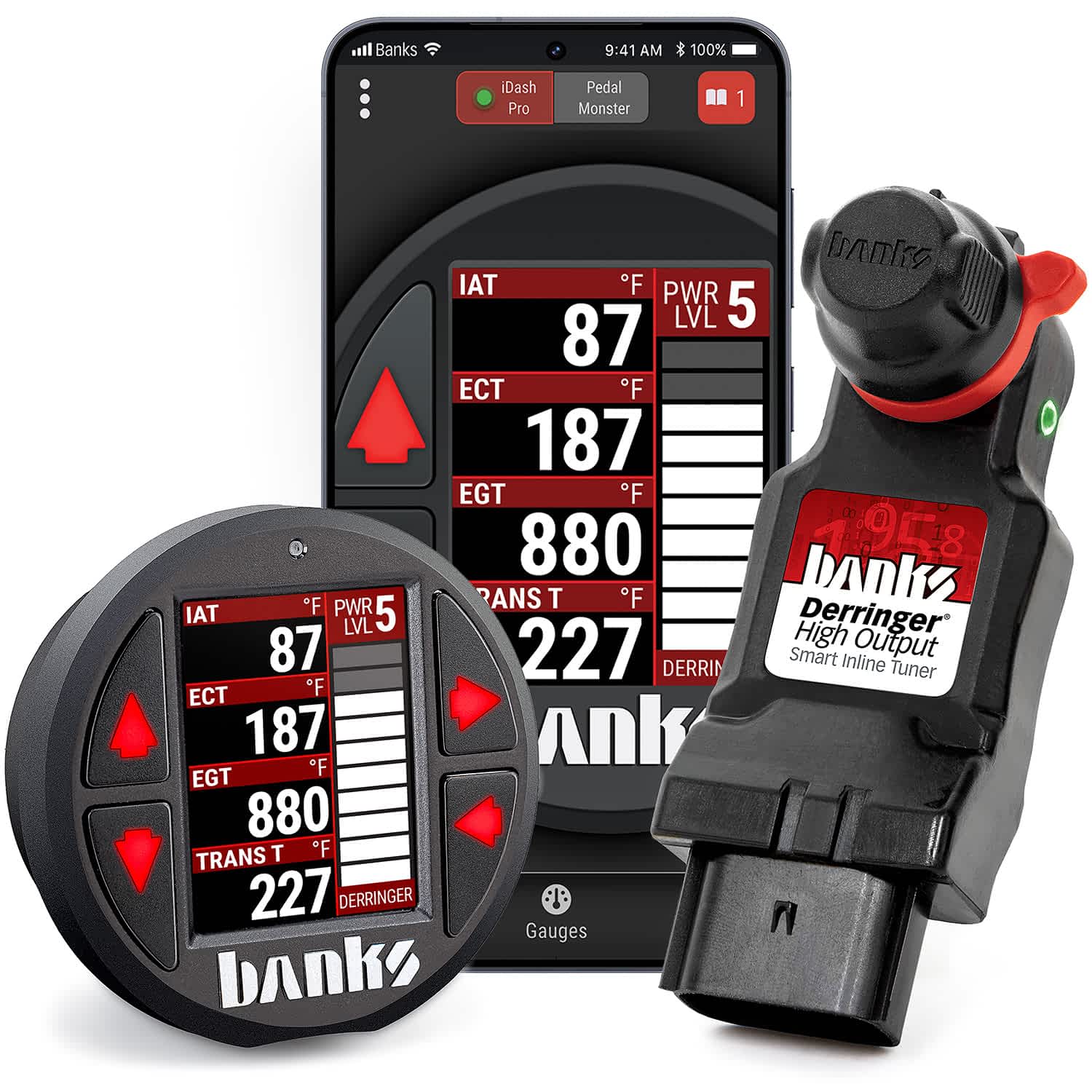 ch products pro pedals drivers Banks Power 20-22 Chevy Duramax L5P Derringer High Output System w/ iDash Data Pro