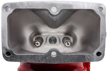 Inside view of dual heaters installed