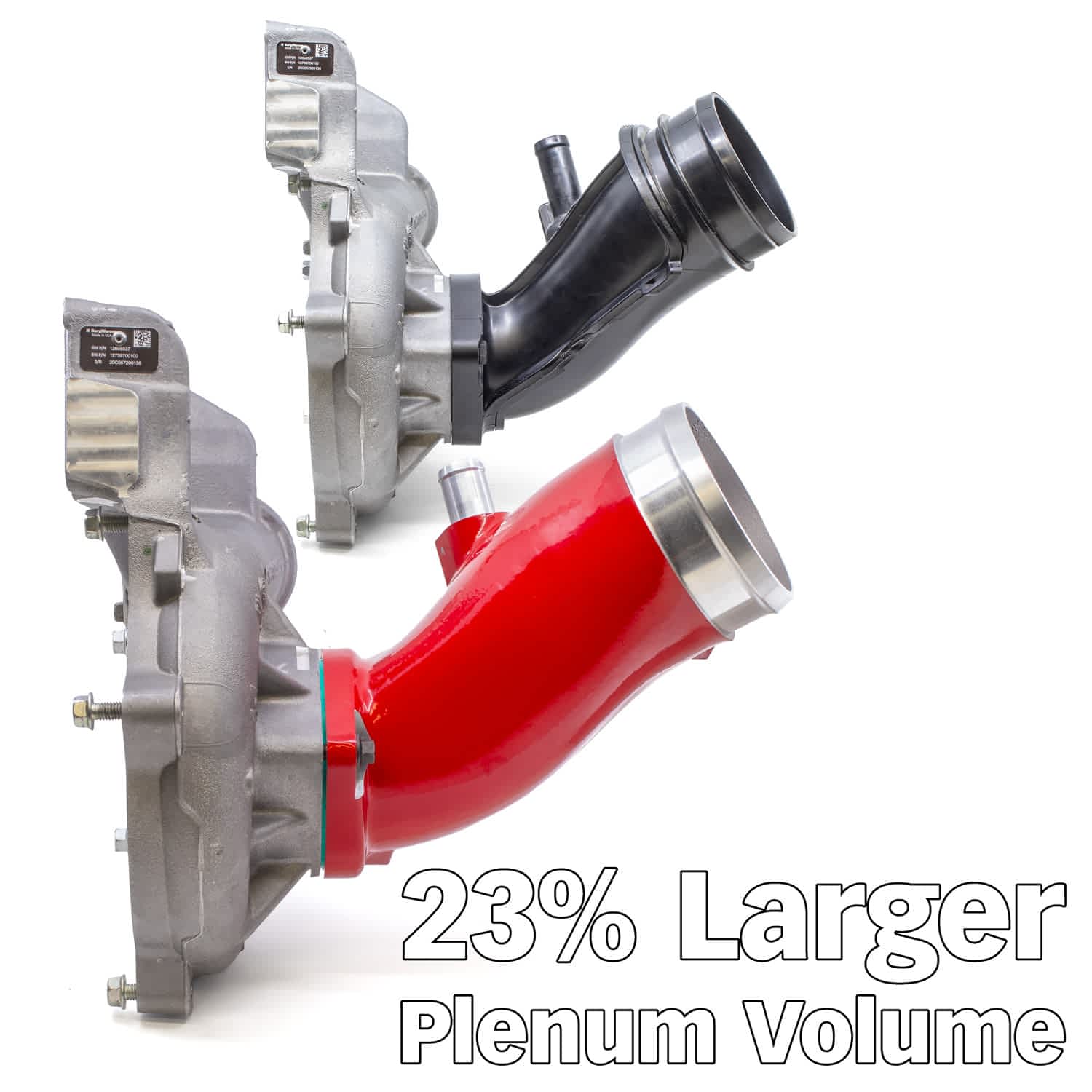 Turbo Inlet Insert Monster-Ram Turbo Inlet 2017-2025 Chevy/GMC 2500/3500 6.6L Duramax L5P ...