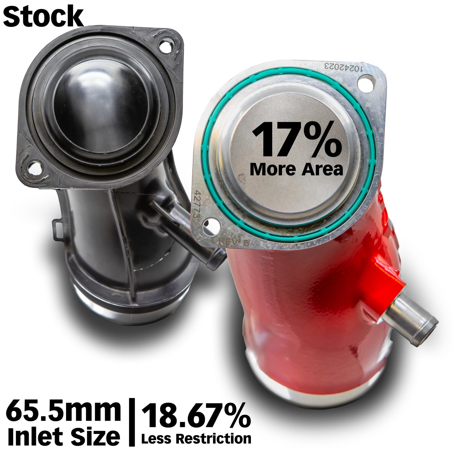 Monster-Ram® Turbo Inlet 2017-2026 Chevy/GMC 2500/3500 6.6L Duramax L5P ...