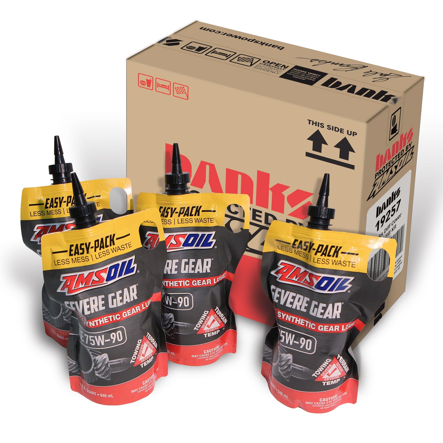 Image of 4 Amsoil lubricant pouches