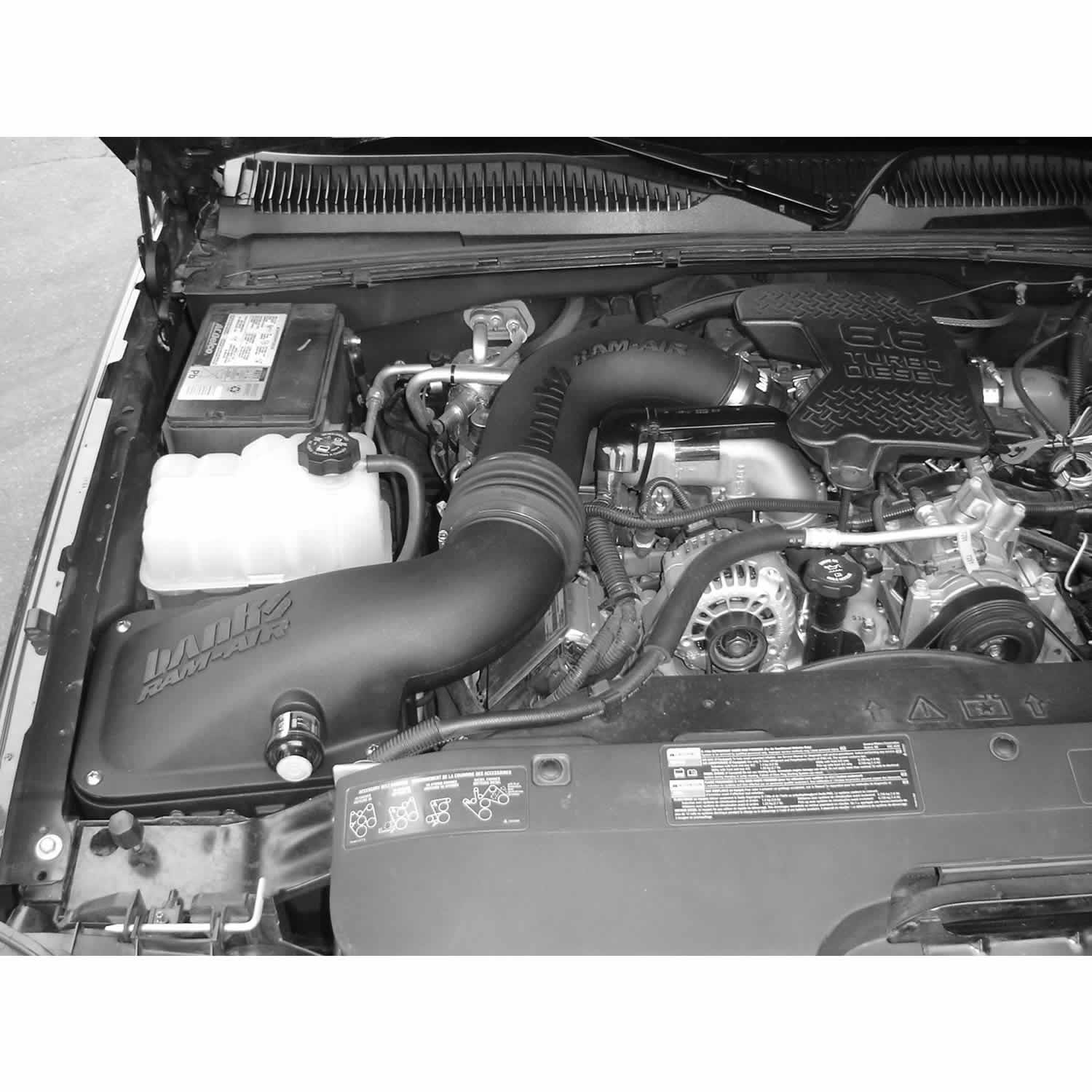 Banks Ram-Air intake for 2006-2007 Duramax LLY installed