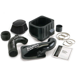 Components in the Banks Ram-Air intake for 2004-2005 6.6L Duramax LLY