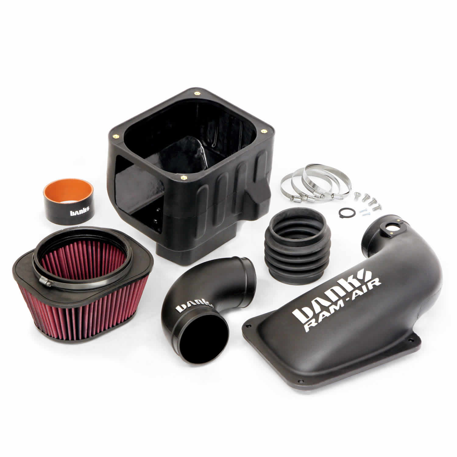 Components used in Banks Ram-Air intake for 2011-2012 6.6L Duramax LML 42220