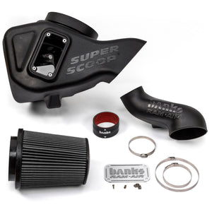 Components in the Banks Ram-Air intake for 2019-2023 RAM 2500/3500 6.7L Cummins 42279-D