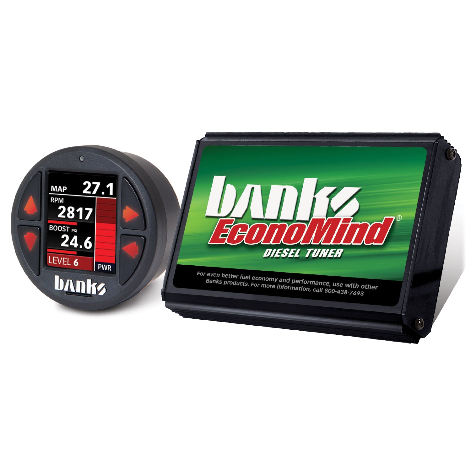 EconoMind Tuner with iDash SuperGauge For 2001-2004 Chevy / GMC  2500/3500 6.6L Duramax