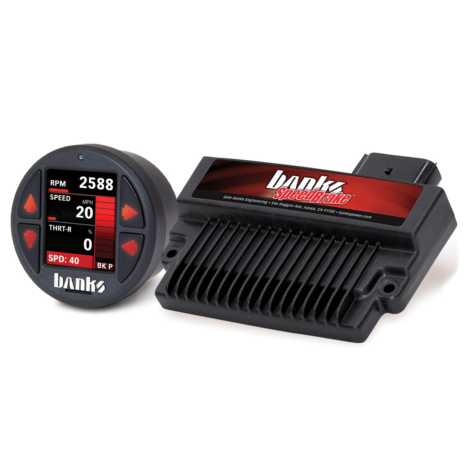 Banks SpeedBrake with Banks iDash SuperGauge