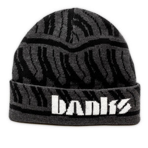 Banks Beanie with Tire Tread Pattern