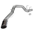 Banks Power Monster Exhaust System, 5in, SRW (CCSB/MCSB/CCLB), Chrome Tip [49798/49799/49807] for 2019-2024 Ram 2500/3500 (6.7L Cummins I6)
